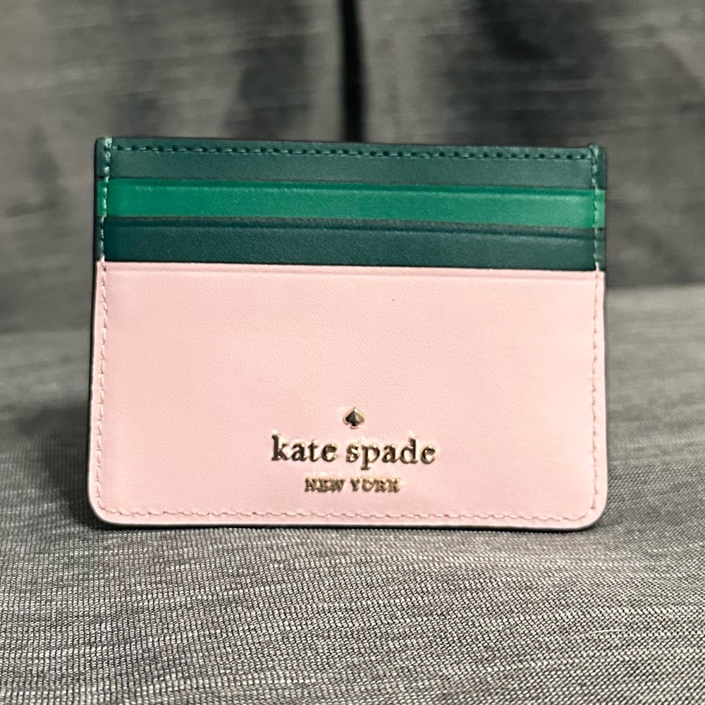 Kate Spade Card Case with Pineapple Colada Print - Picture 2 of 3